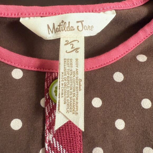 MATILDA JANE |  Heart to Heart Full Bloom Mixed Print Sara Tunic Top Size 2 - Picture 4 of 5